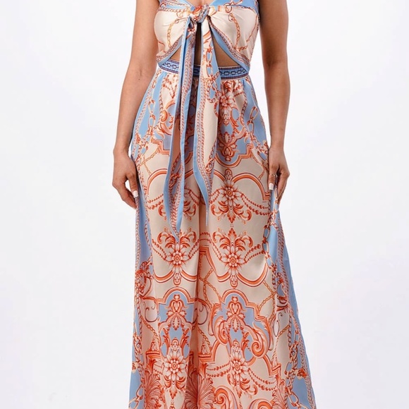 Zoe Convertible Wide Leg Jumpsuit - Picture 2 of 6